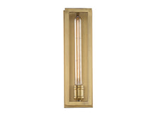 Load image into Gallery viewer, Clifton 1-Light Wall Sconce in Warm Brass