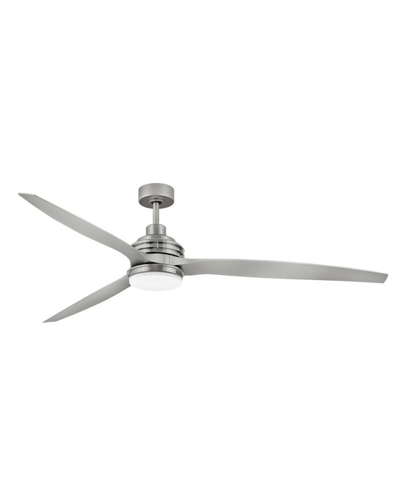 Artiste 72" LED Smart Fan - Nickel