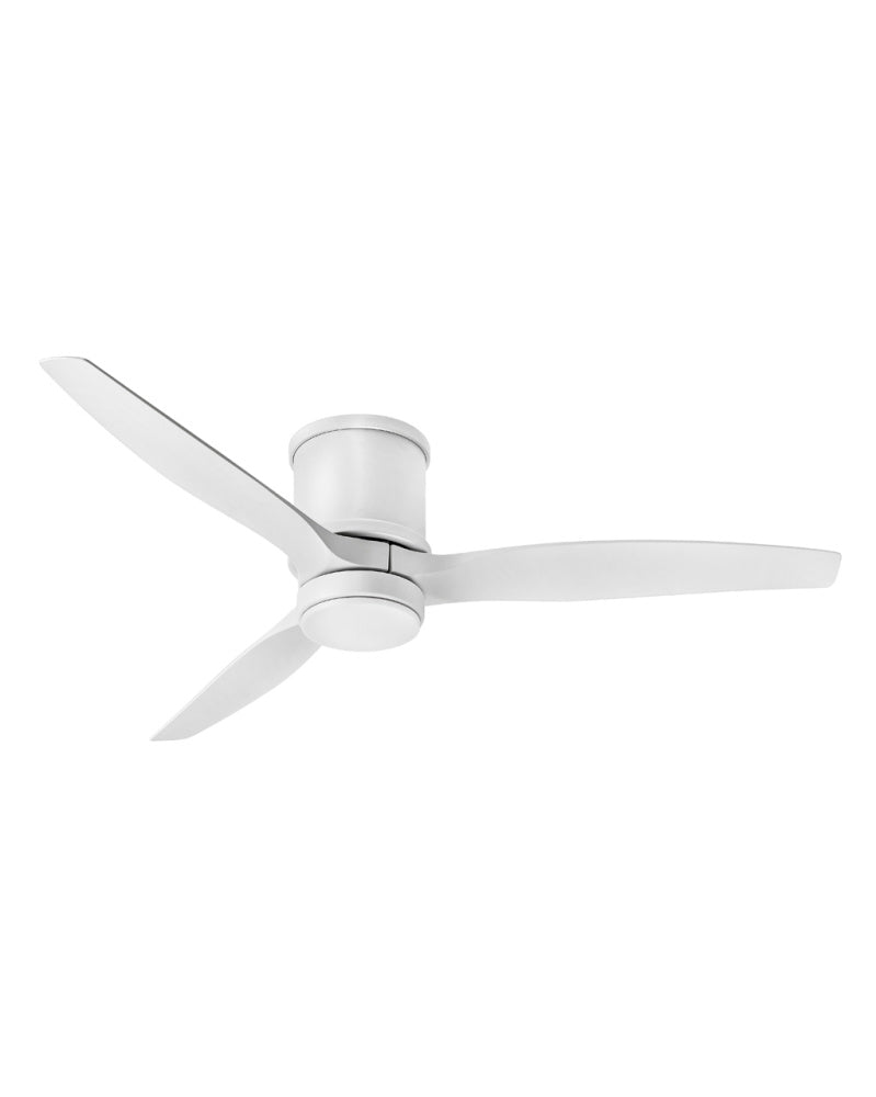 Hover Flush 52" LED Smart Fan - White