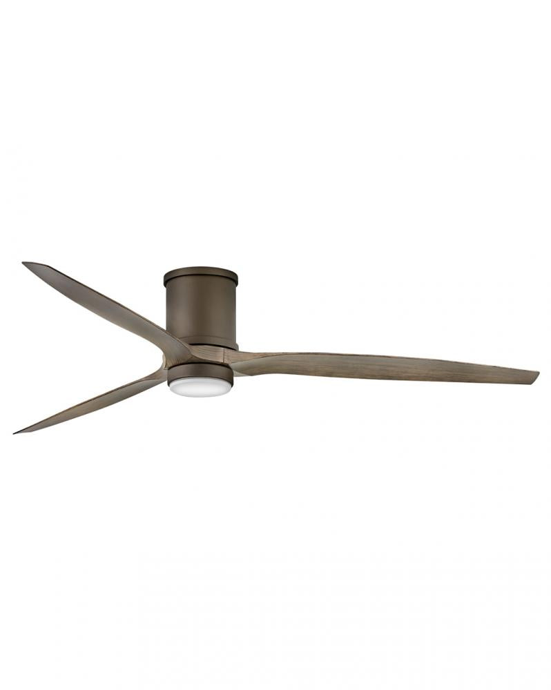 Hover Flush 72" LED Smart Fan - Bronze
