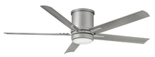 Load image into Gallery viewer, Vail Flush 52" LED Smart Fan - Nickel