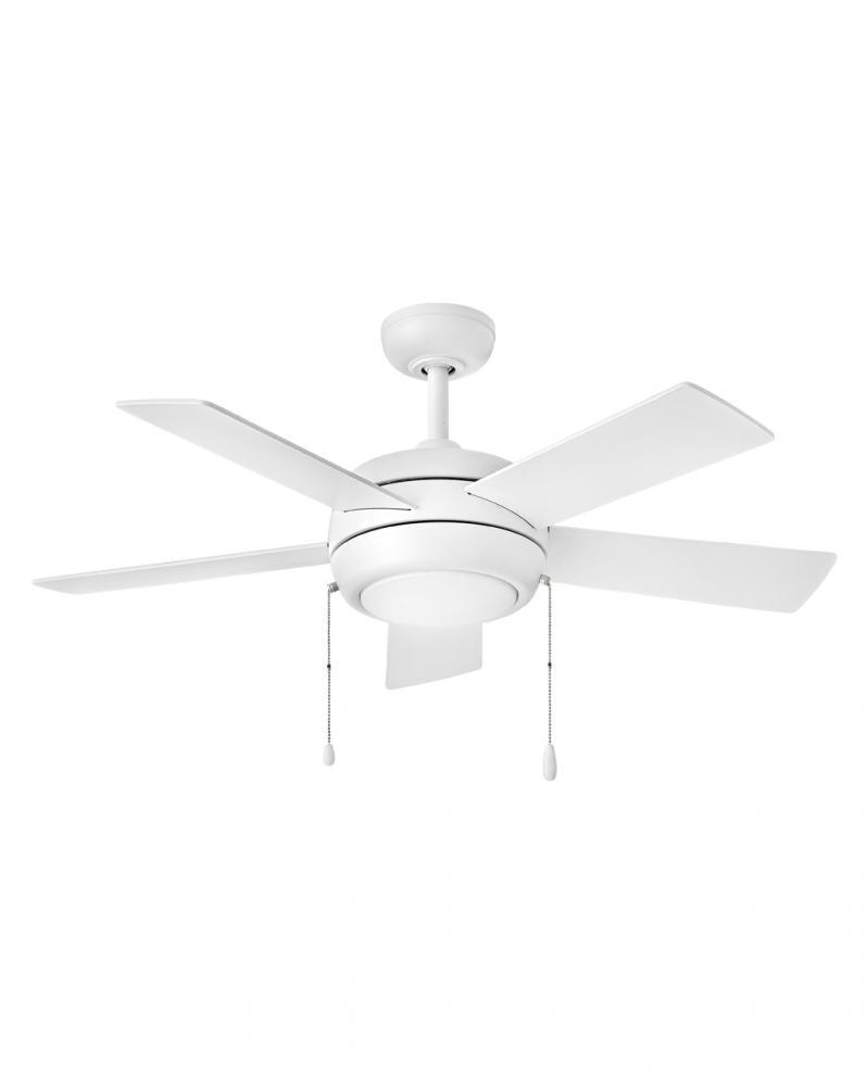Croft 42" LED Fan - White