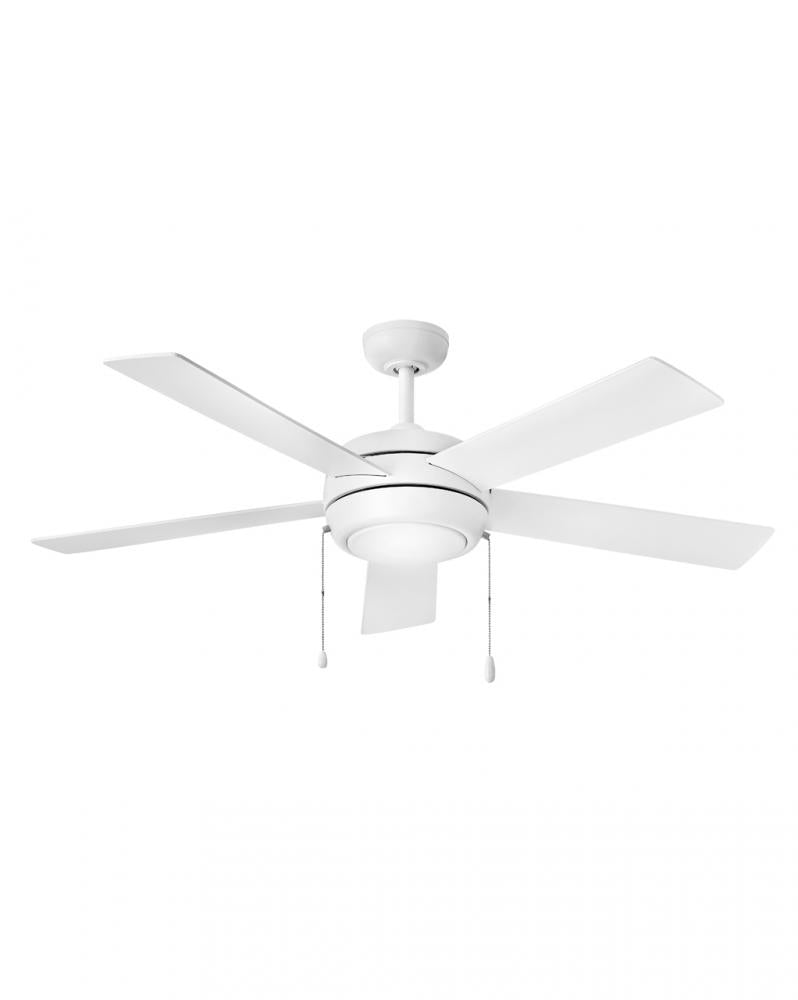 Croft 52" LED Fan - White