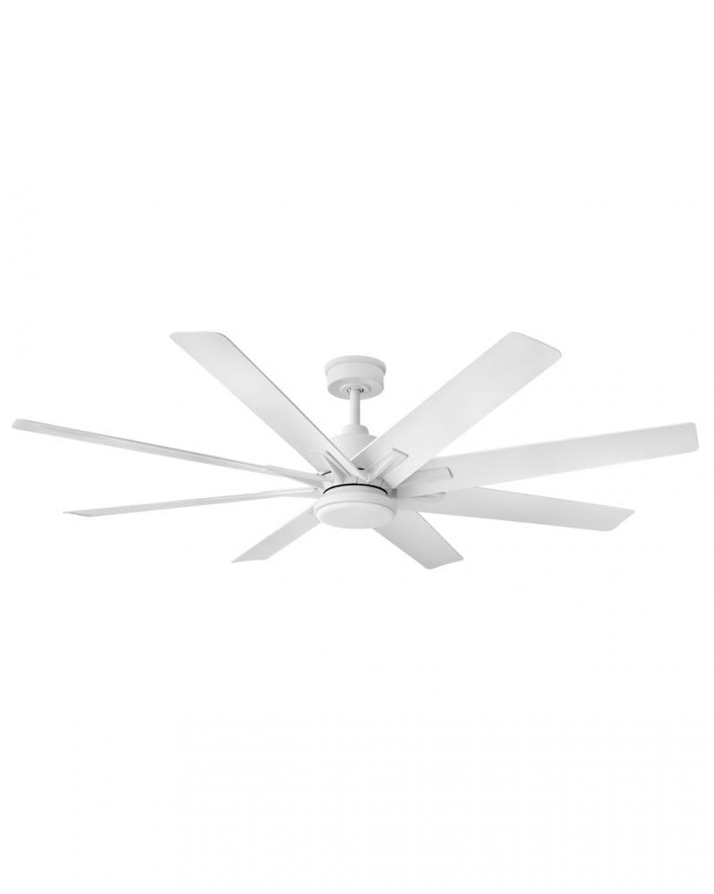 Concur 66" LED Smart Fan - White