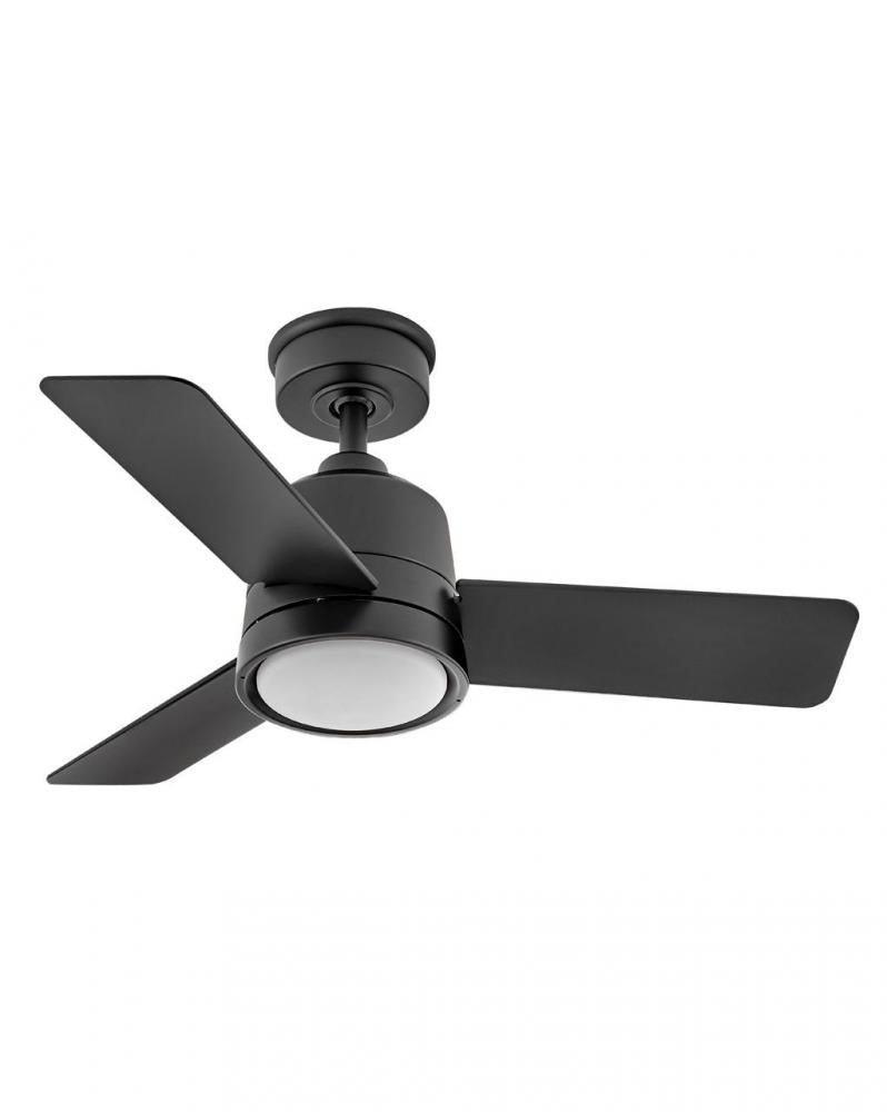 Chet 36" LED Fan - Black
