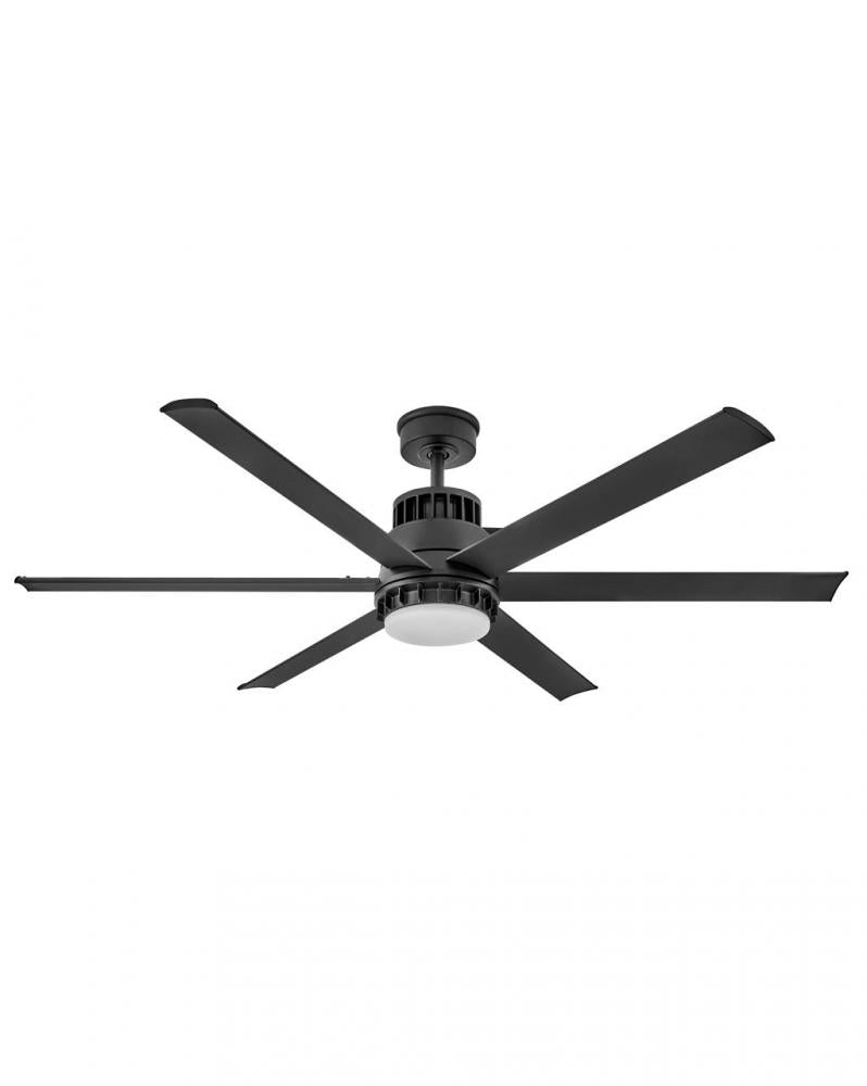 Draftsman 60" LED Smart Fan - Black