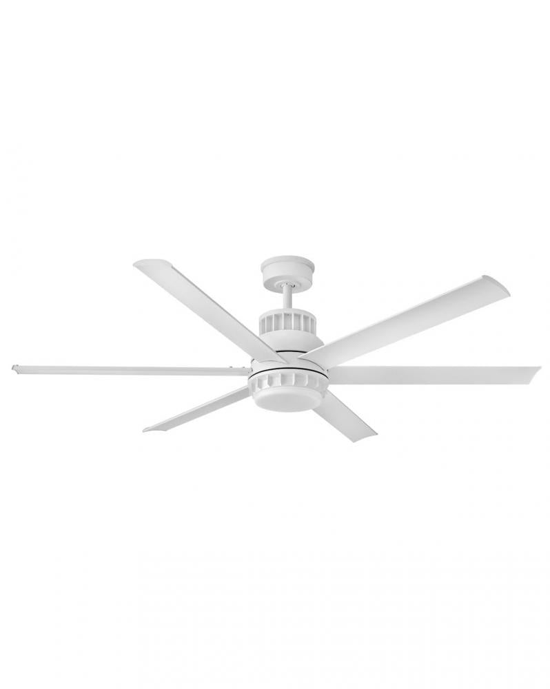 Draftsman 60" LED Smart Fan - White