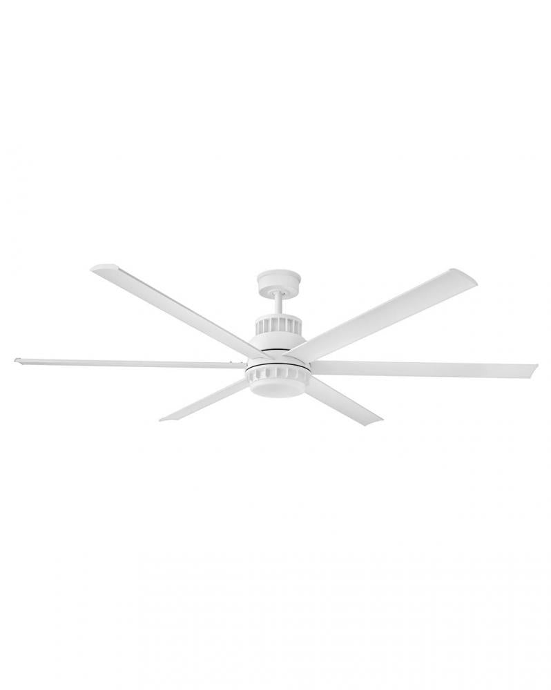 Draftsman 72" LED Smart Fan - White