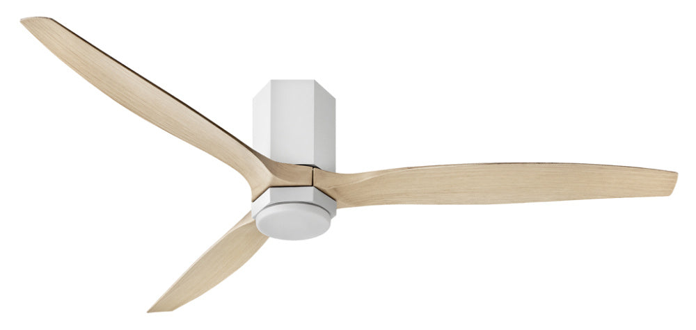 Facet 60" LED Smart Fan - White