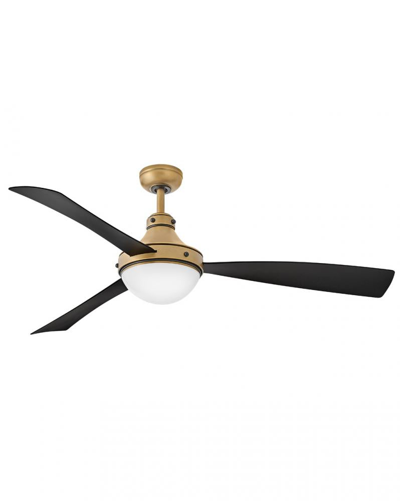Oliver 62" LED Smart Fan - Brass
