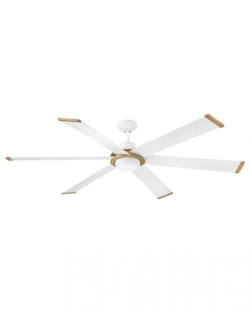 Andros 64" LED Smart Fan - White