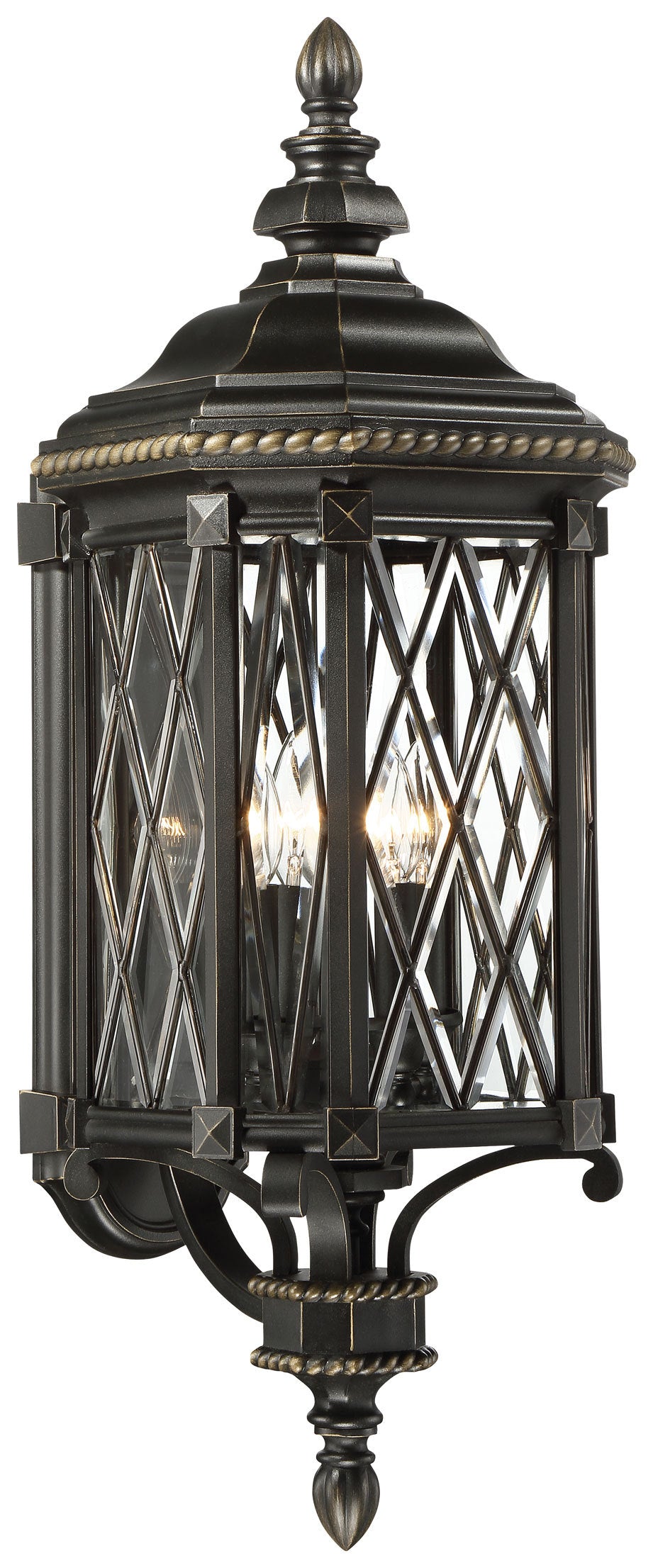 Bexley Manor -???4 Light Outdoor Wall Mount