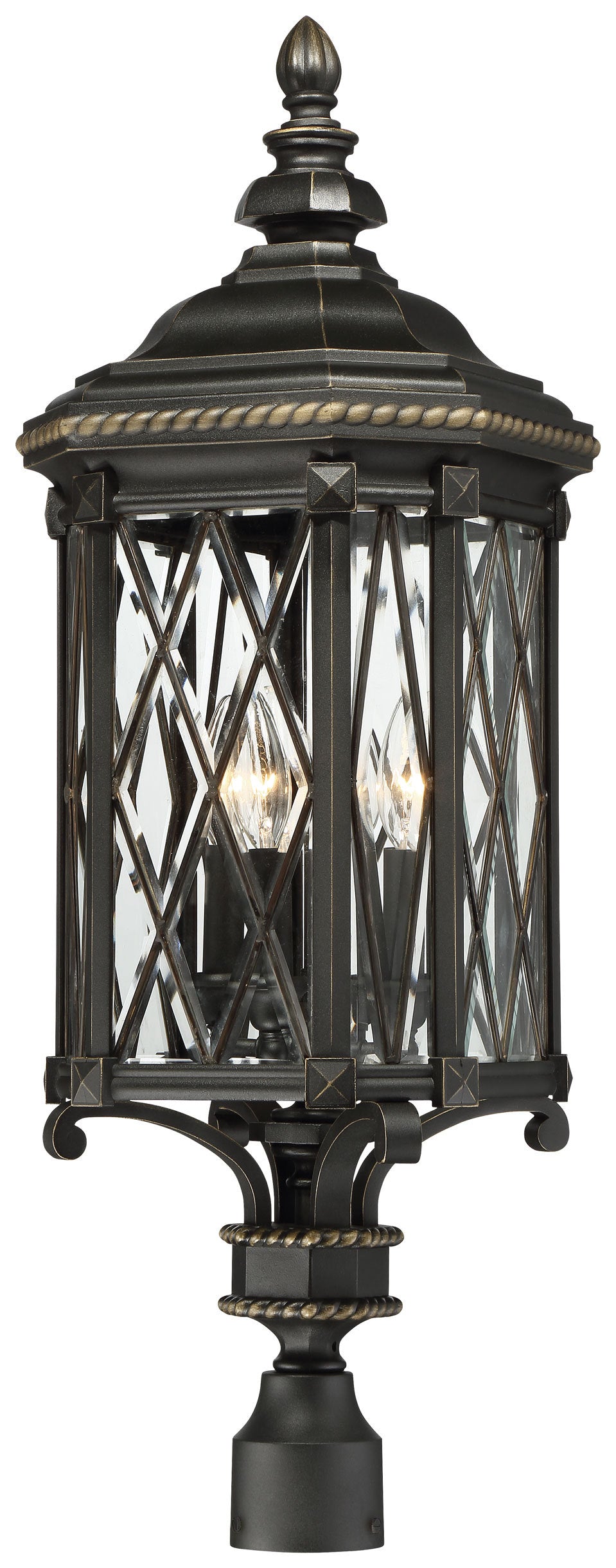 Bexley Manor -?4 Light Outdoor Post Mount