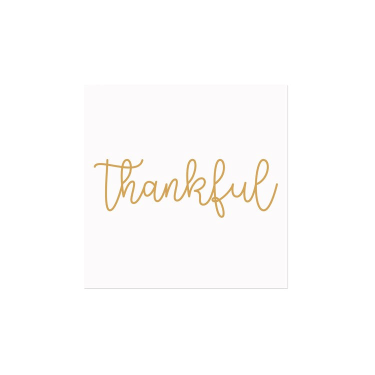Thankful 20PC Cocktail Napkin