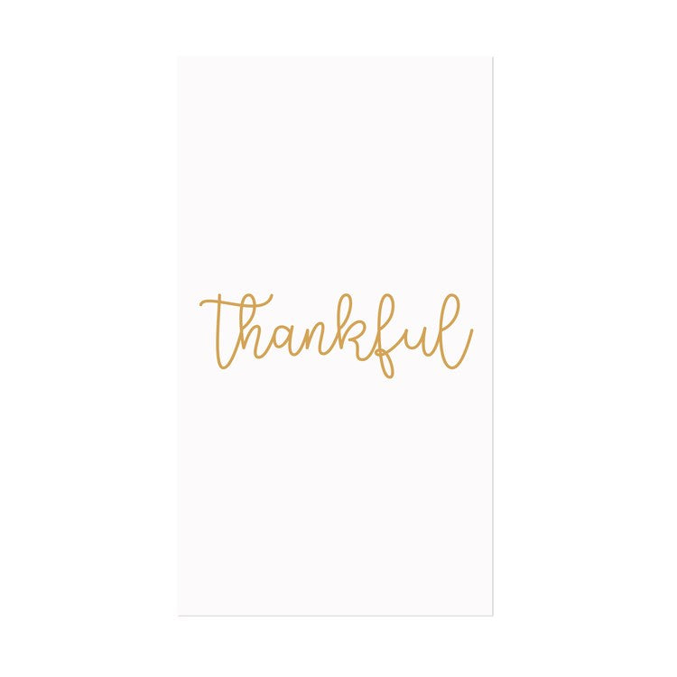 Thankful 16PK Guest Napkin