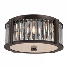 Load image into Gallery viewer, 3 LIGHT FLUSH MOUNT