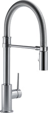 Load image into Gallery viewer, SINGLE HANDLE PULL-DOWN KITCHEN FAUCET WITH SPRING SPOUT