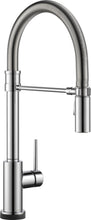 Load image into Gallery viewer, SINGLE HANDLE PULL-DOWN KITCHEN FAUCET WITH SPRING SPOUT WIT