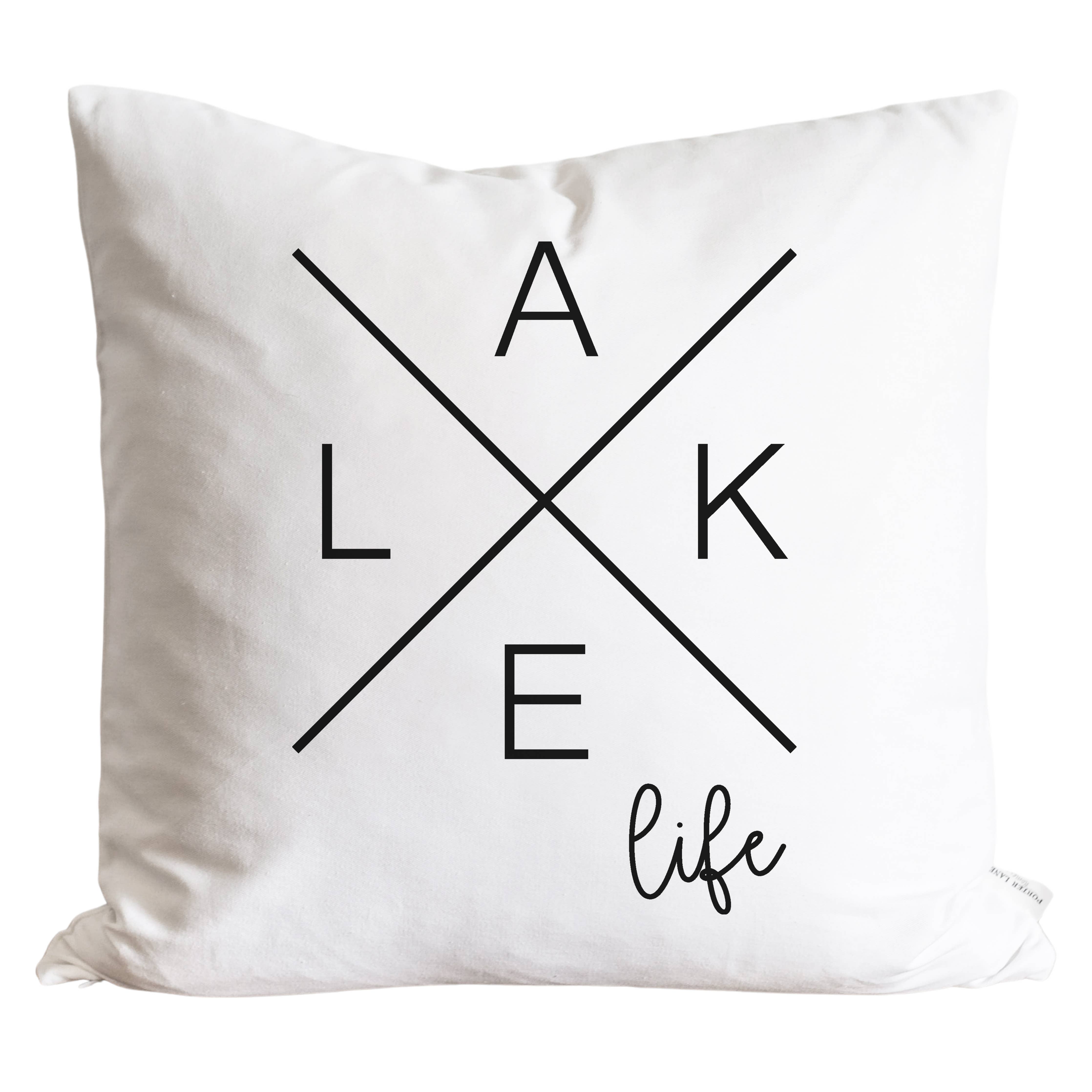 Lake Life Pillow Cover