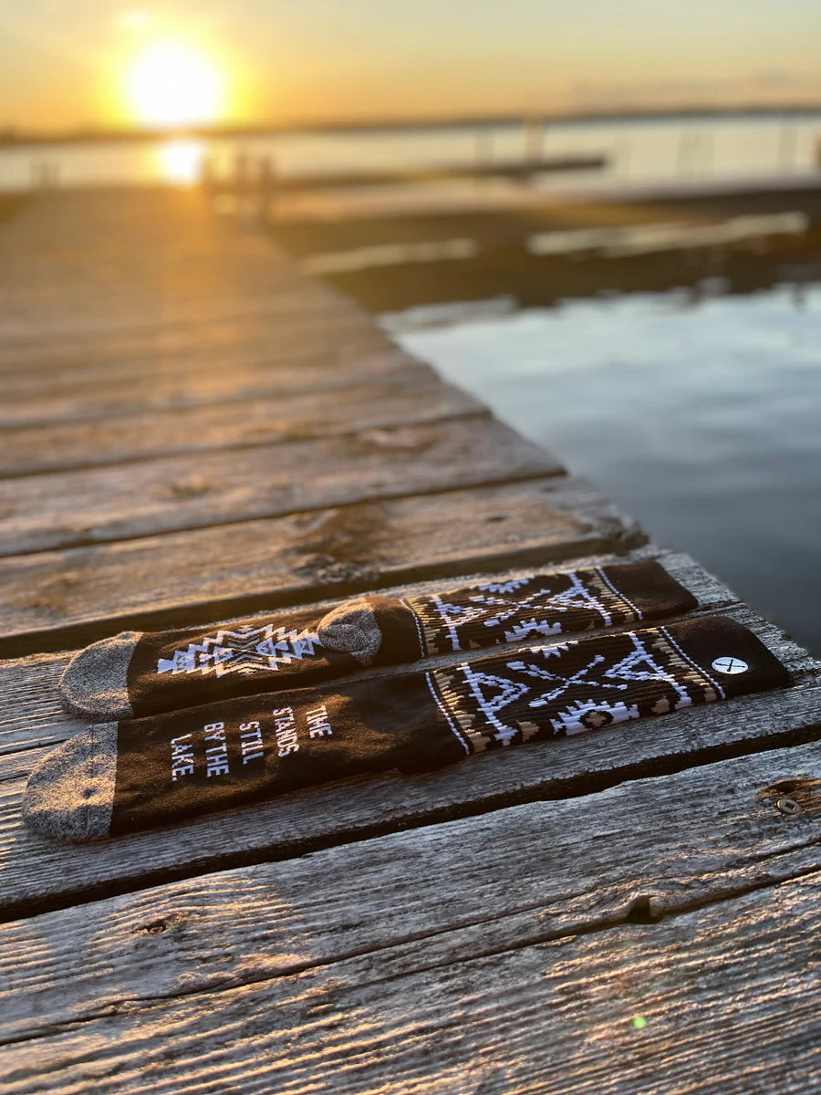 Cabin Socks - Paddle Your Own Canoe