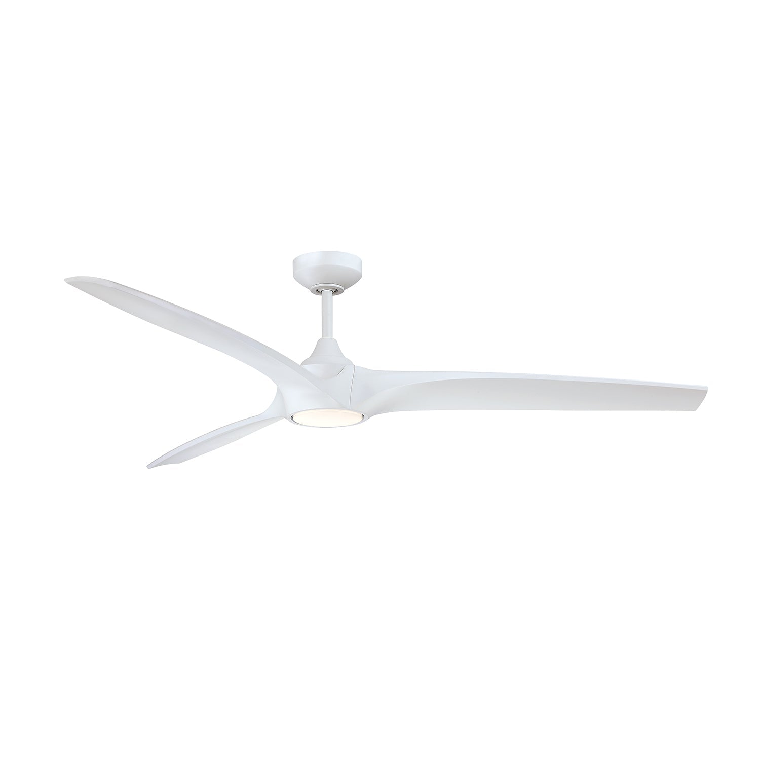 PALADIN 60 in. Black Ceiling Fan - White
