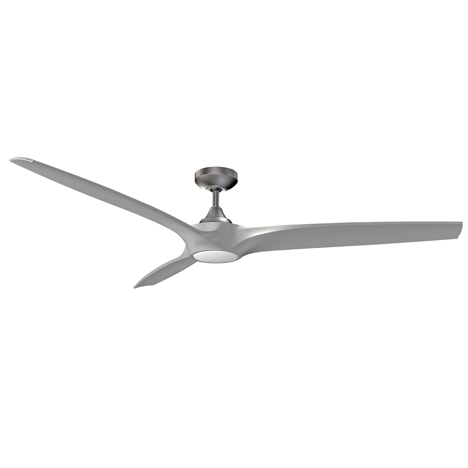 PALADIN 60 in. Black Ceiling Fan - Satin Nickel