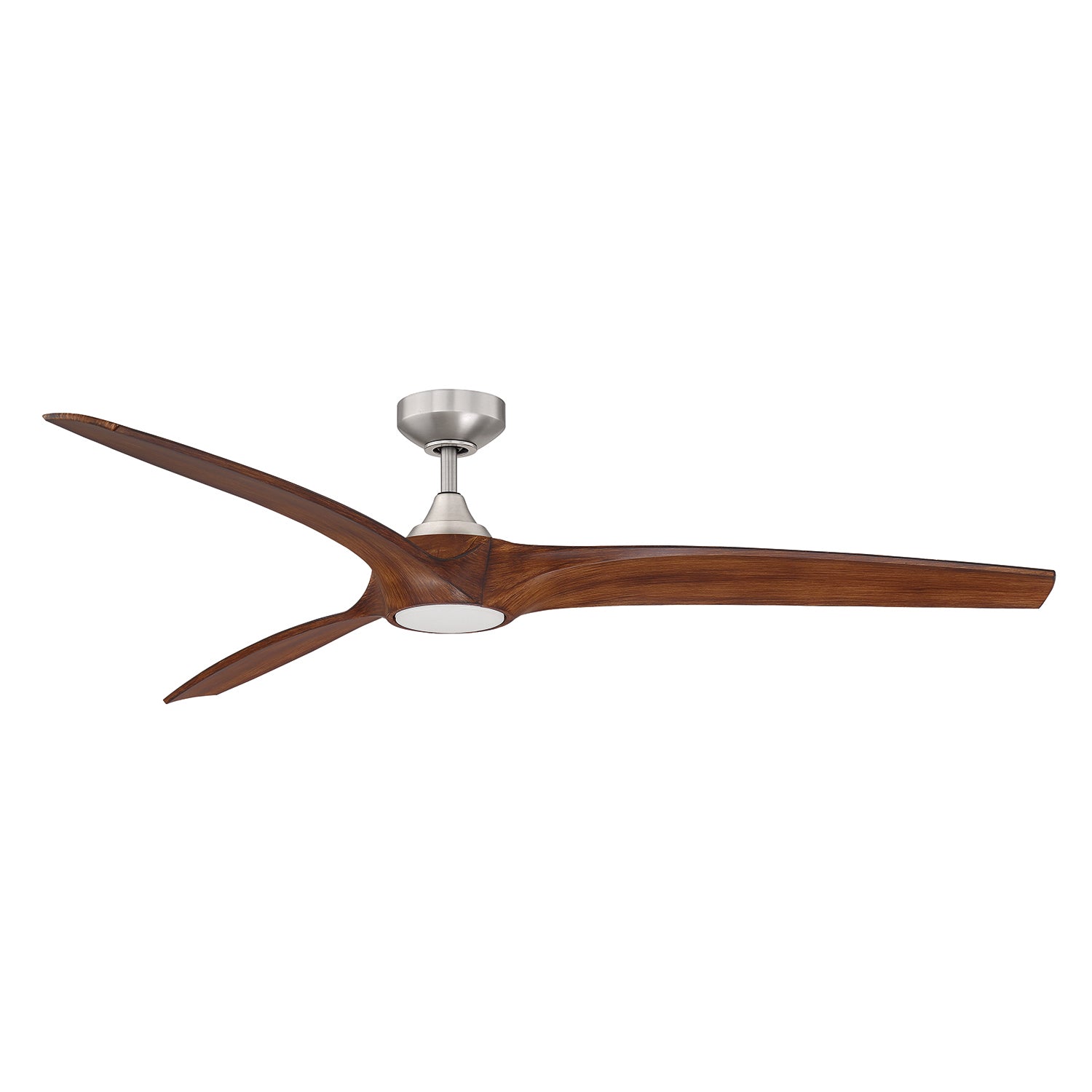 PALADIN 60 in. Black Ceiling Fan - Satin Nickel