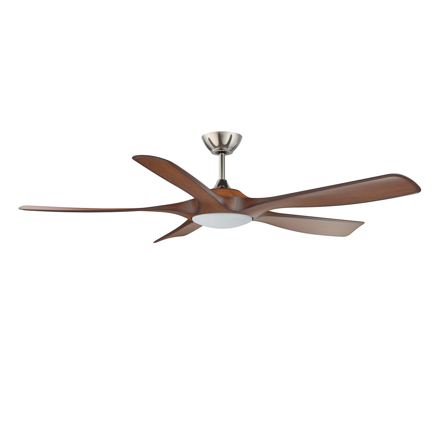 MISTRAL 56 in. Satin Nickel Ceiling Fan - Default Title