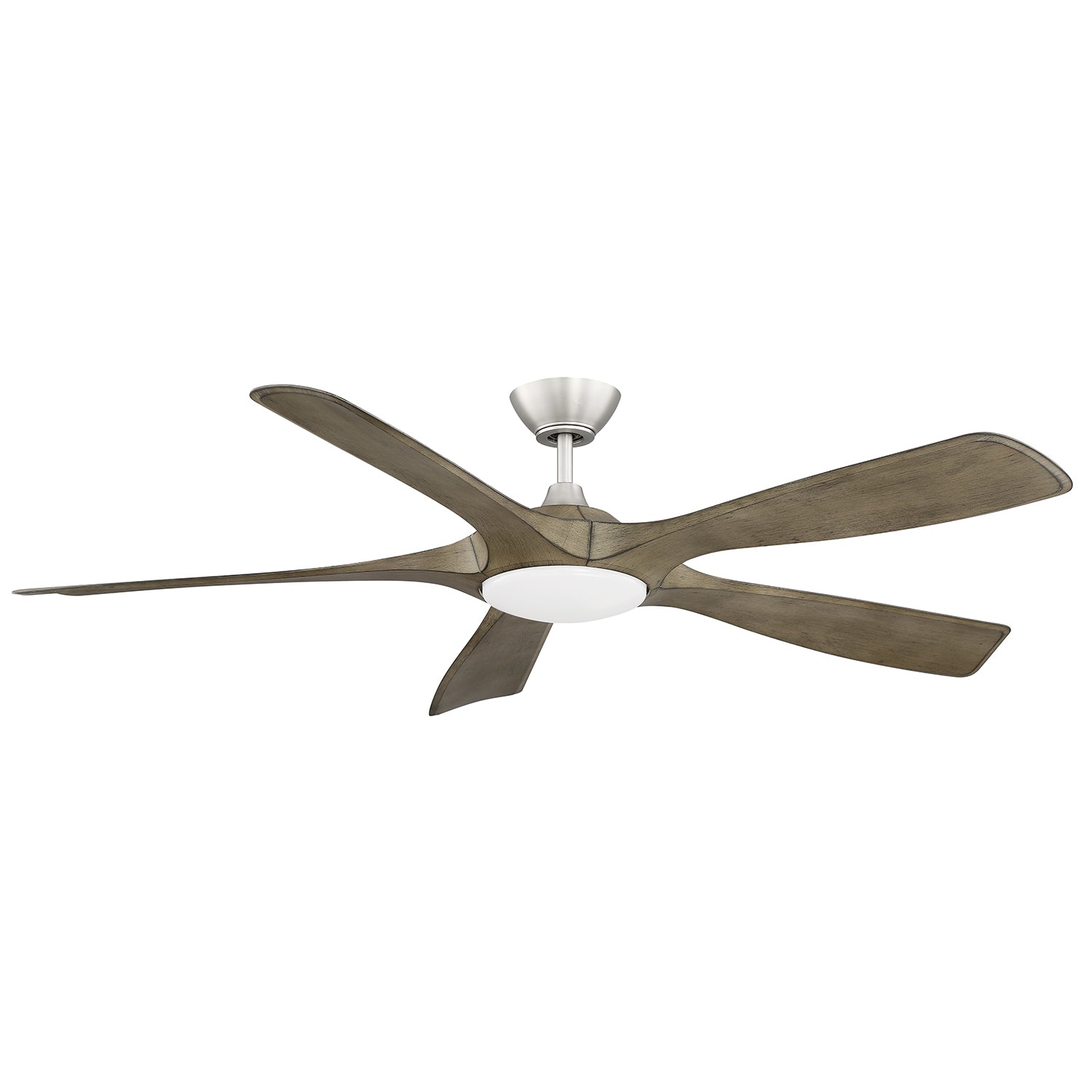 MISTRAL 56 in. Satin Nickel Ceiling Fan - Default Title