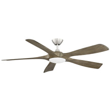 Load image into Gallery viewer, MISTRAL 56 in. Satin Nickel Ceiling Fan - Default Title