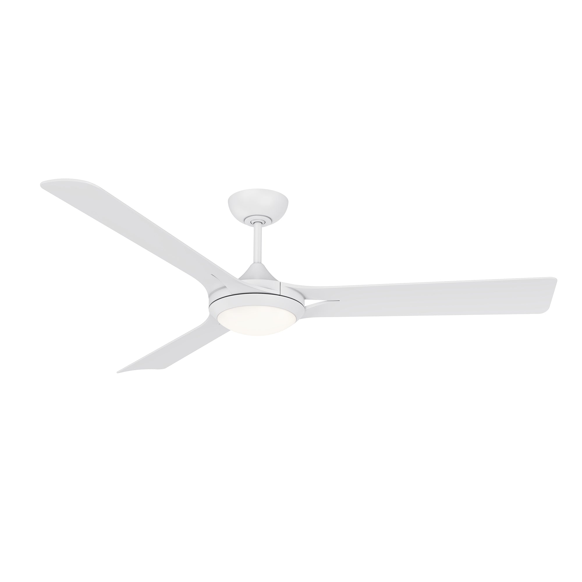 ORI 60 in. Matte Black Ceiling Fan - White