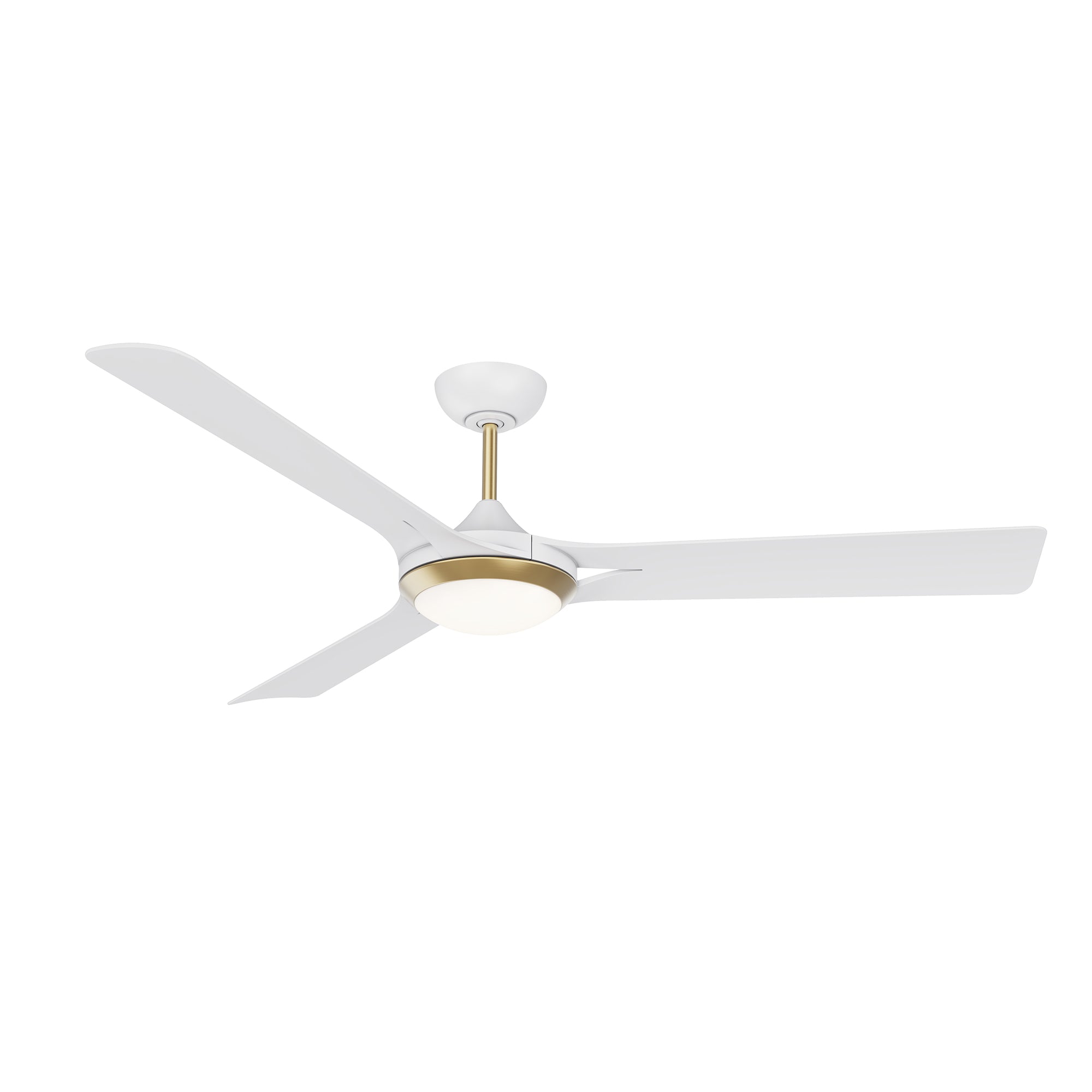 ORI 60 in. Matte Black Ceiling Fan - White