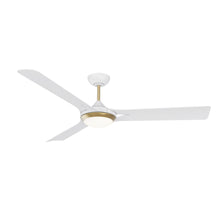 Load image into Gallery viewer, ORI 60 in. Matte Black Ceiling Fan - White