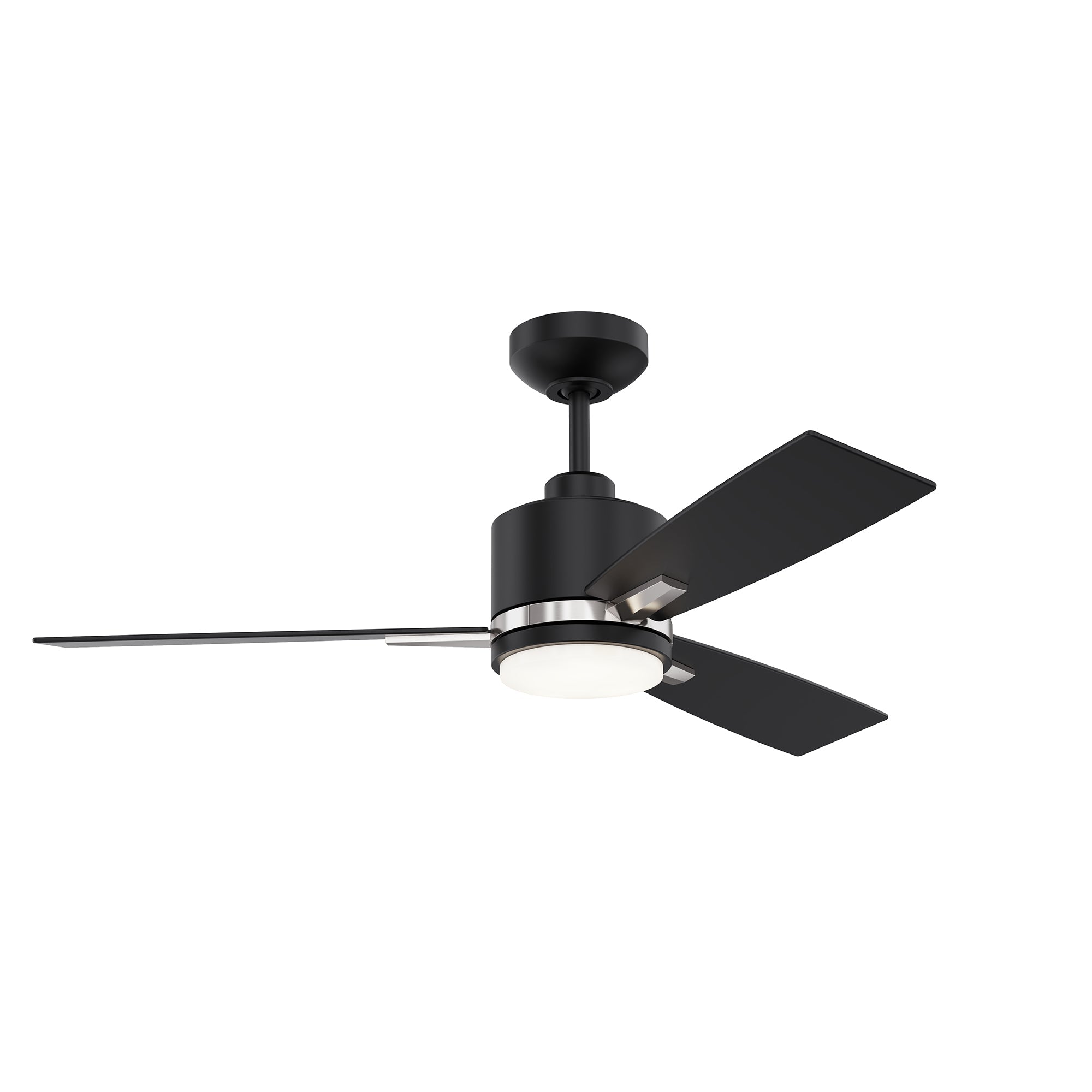 NUVEL 42 in. Matte Black Ceiling Fan - Black