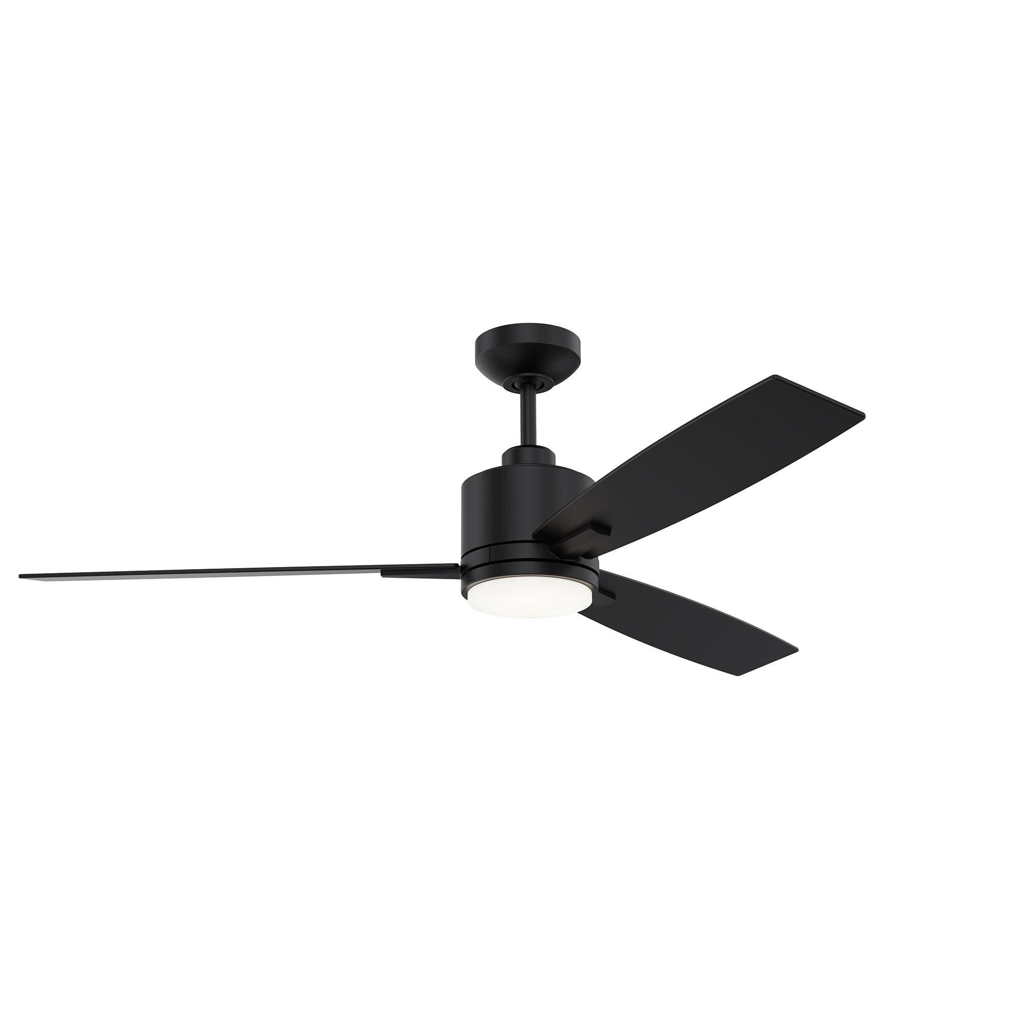 NUVEL 52 in. Matte Black Ceiling Fan - Black