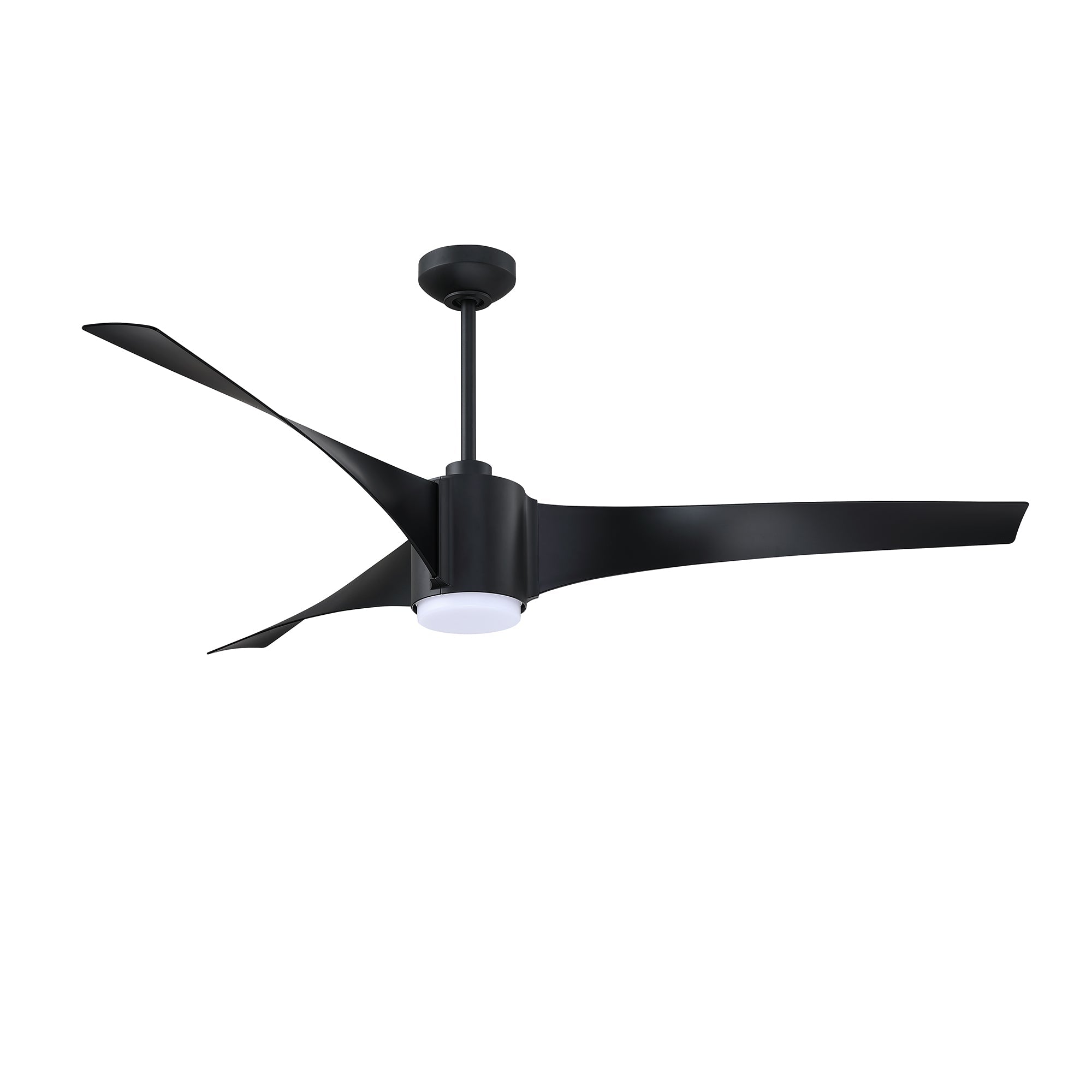 CIMION 60 in. Black Ceiling Fan - Black