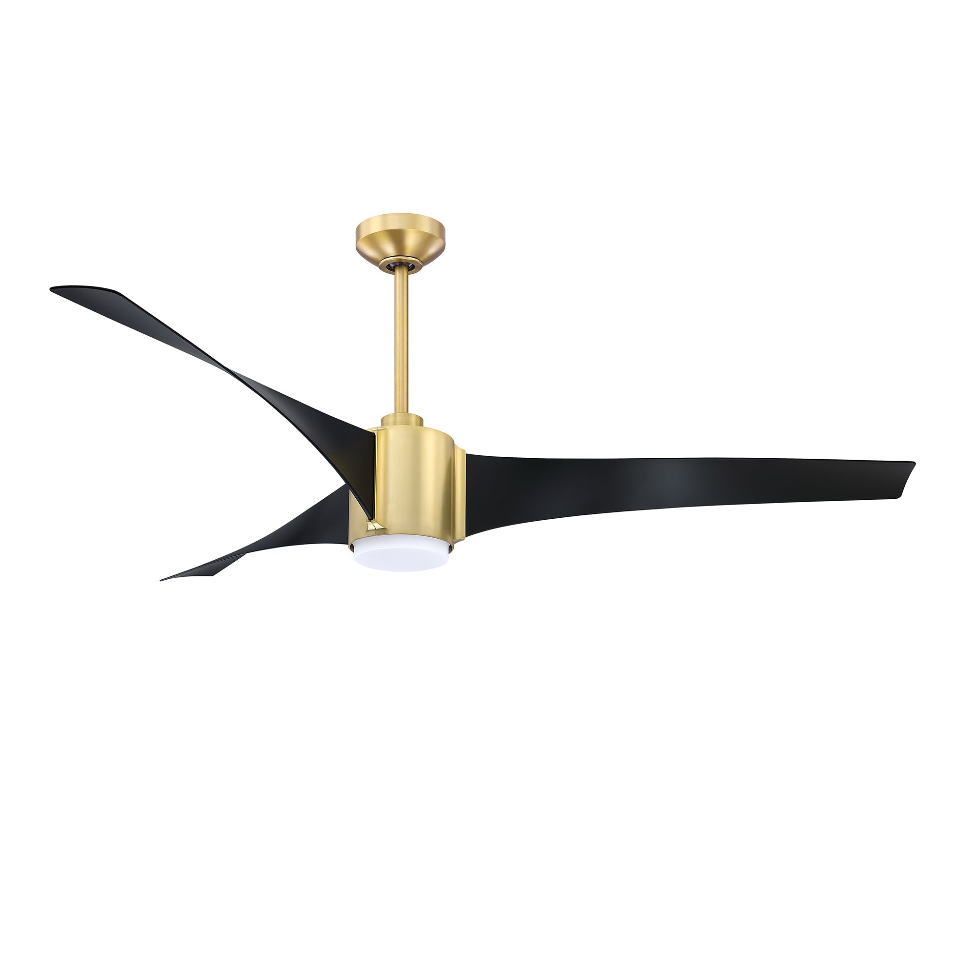 CIMION 60 in. Black Ceiling Fan - Black