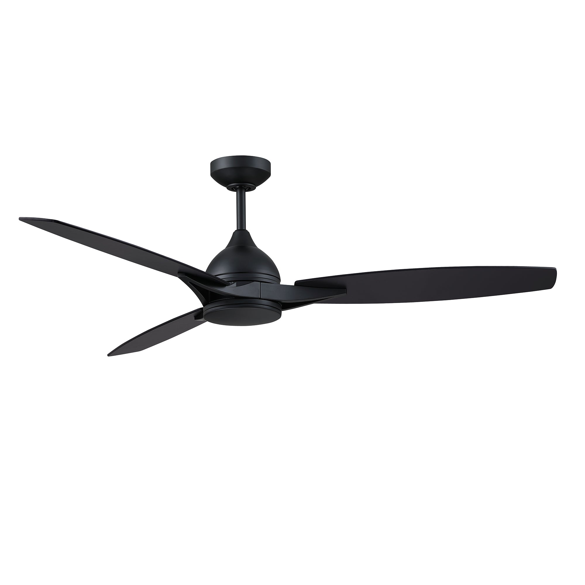 NOVUM 56 in. Black Ceiling Fan - Black