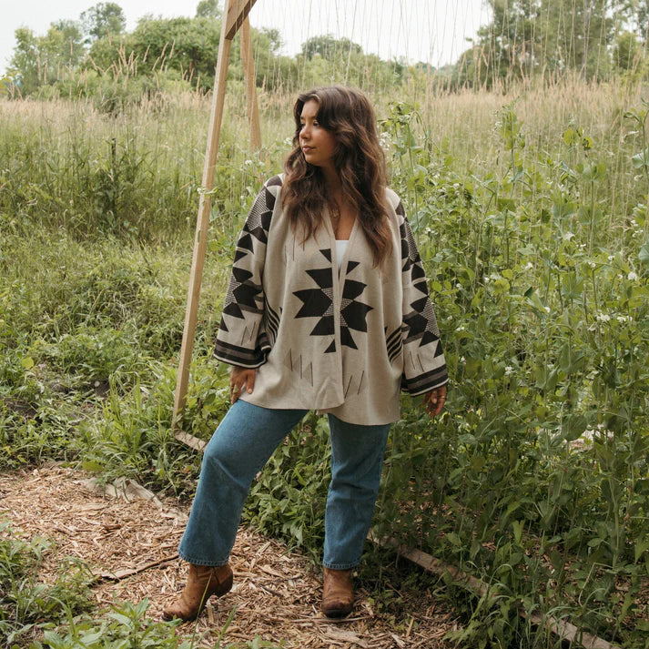 Jacqueline Jacquard Sweater