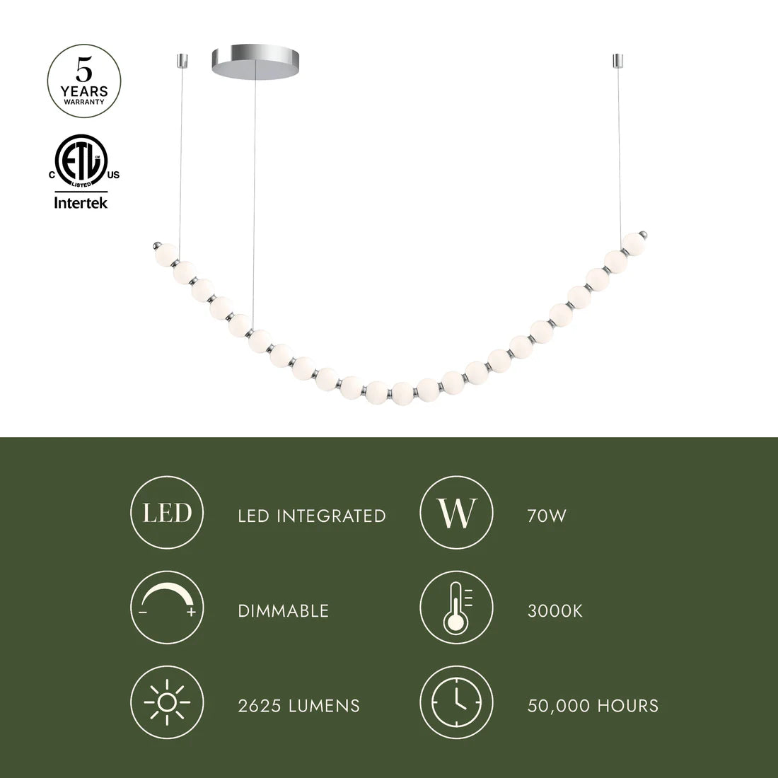 Akoya 23 Light Chandelier