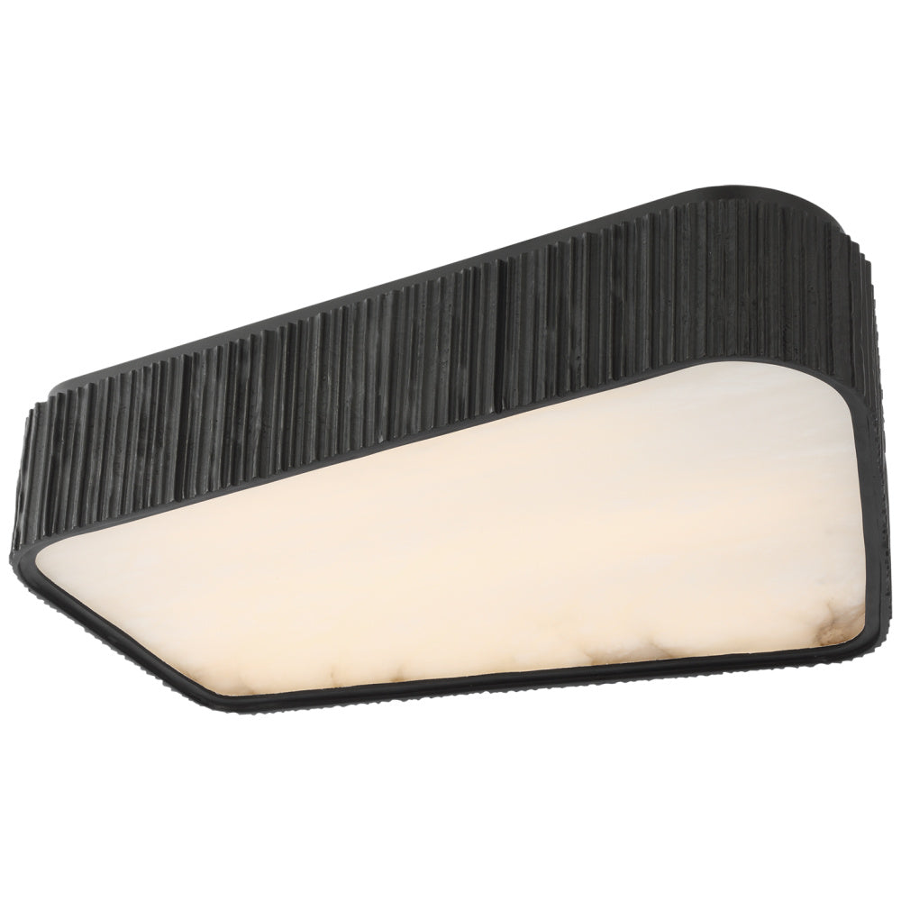 Fumar 21" Asymmetrical Flush Mount