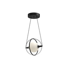 Load image into Gallery viewer, Aries 8-in Black LED Pendant
