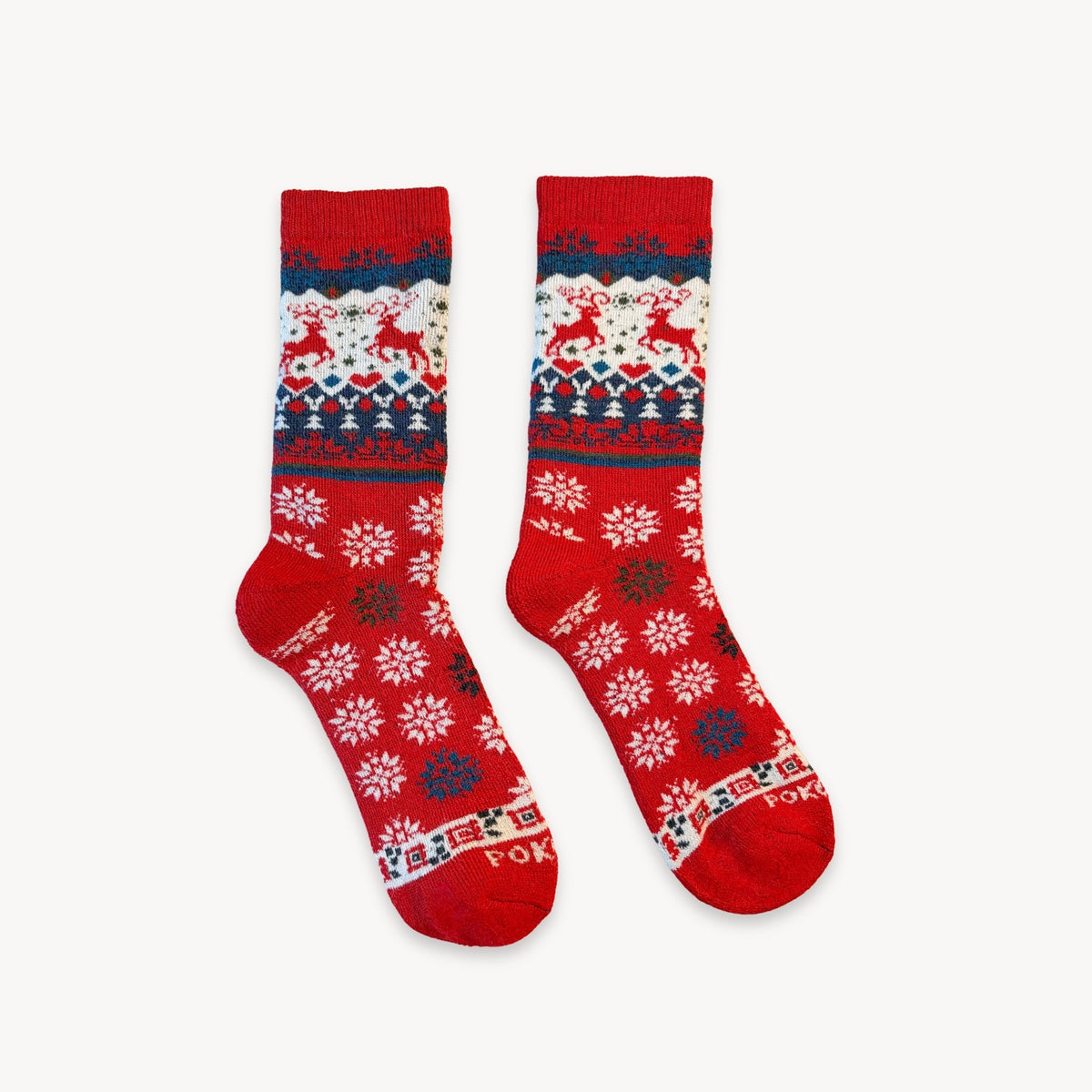 Alpaca Socks - Thick Print