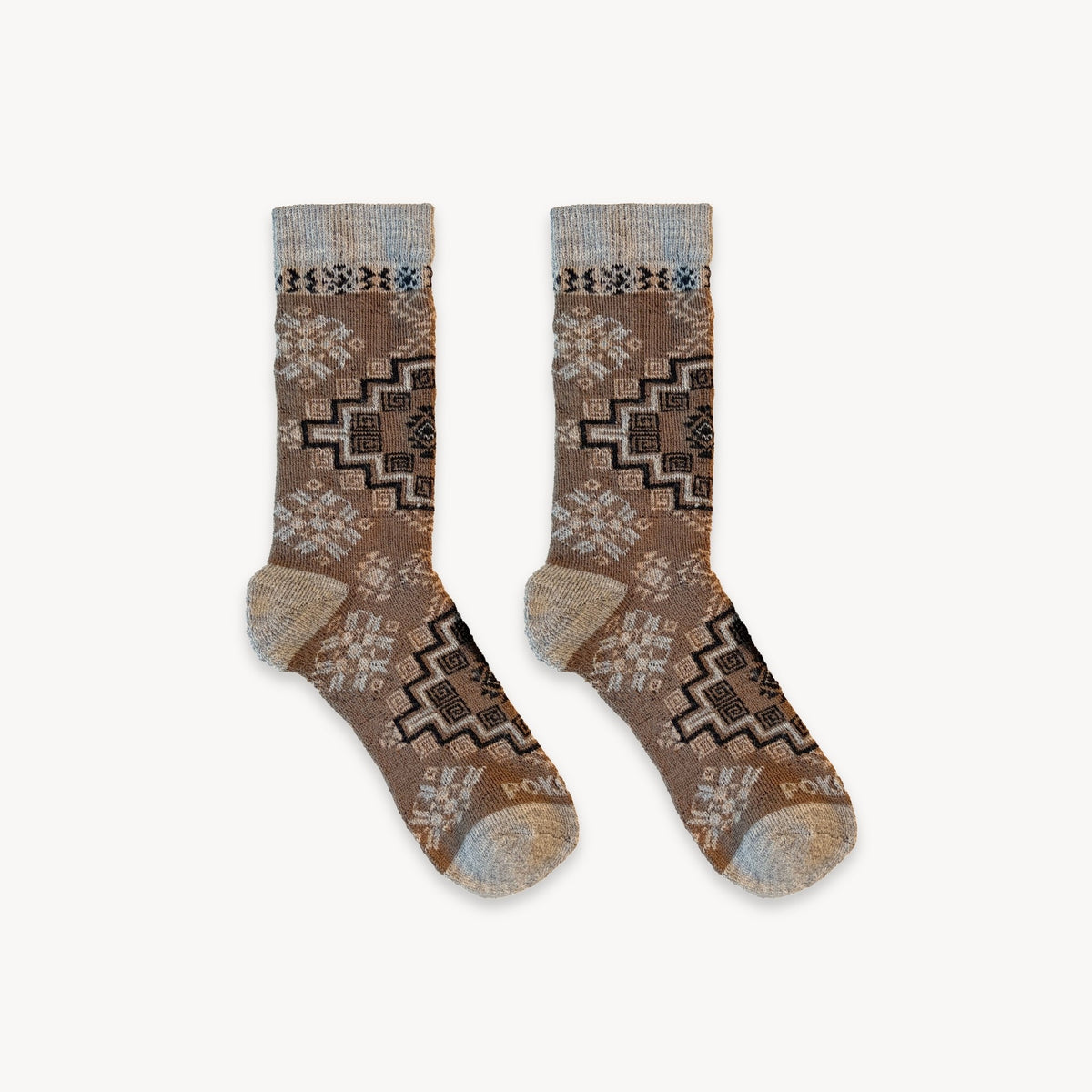 Alpaca Socks - Thick Print