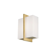 Load image into Gallery viewer, Bengal 7-in Brushed Gold LED Wall Sconce