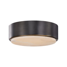Load image into Gallery viewer, Blanco 8-in Urban Bronze/Alabaster LED Flush Mount