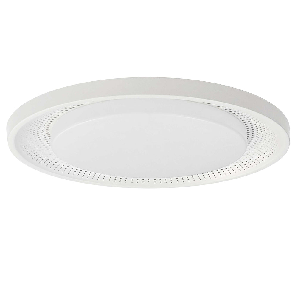 30W Flush Mount, MW w/ WH Acrylic Diffuser