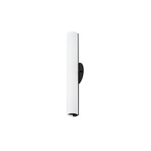 Load image into Gallery viewer, Bute 18-in Black LED Wall Sconce