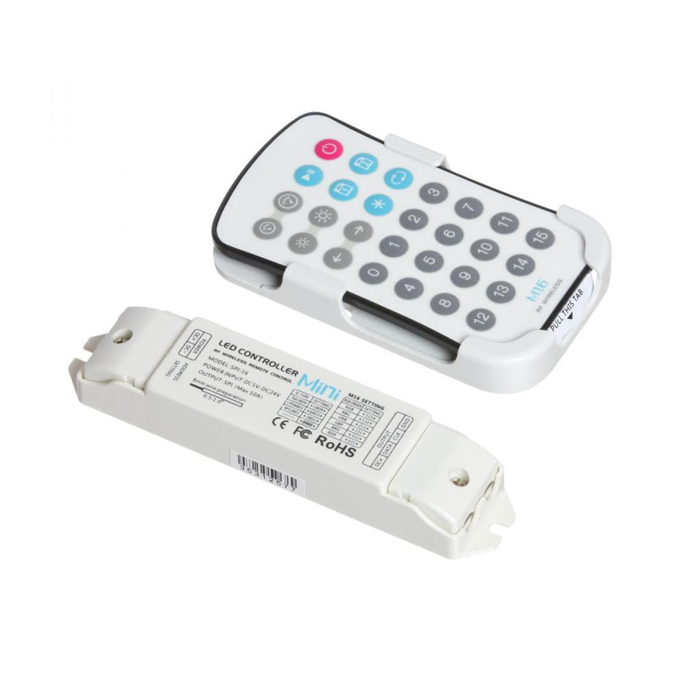 DC12V Mini RGB Chasing Strip Remote Controller