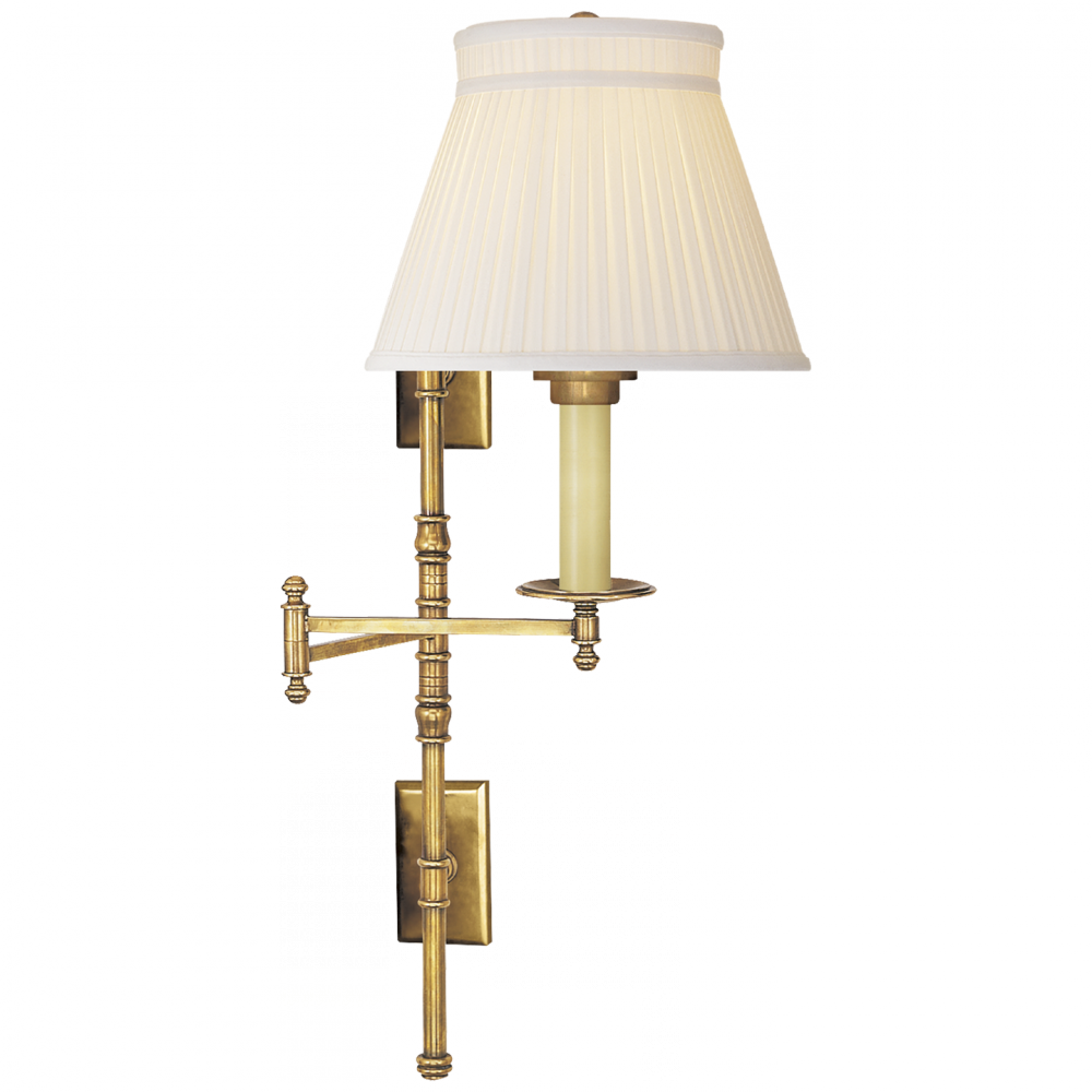 Dorchester Double Backplate Swing Arm
